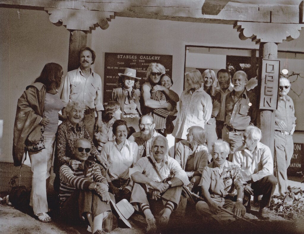 The Taos Moderns pose for a group picture