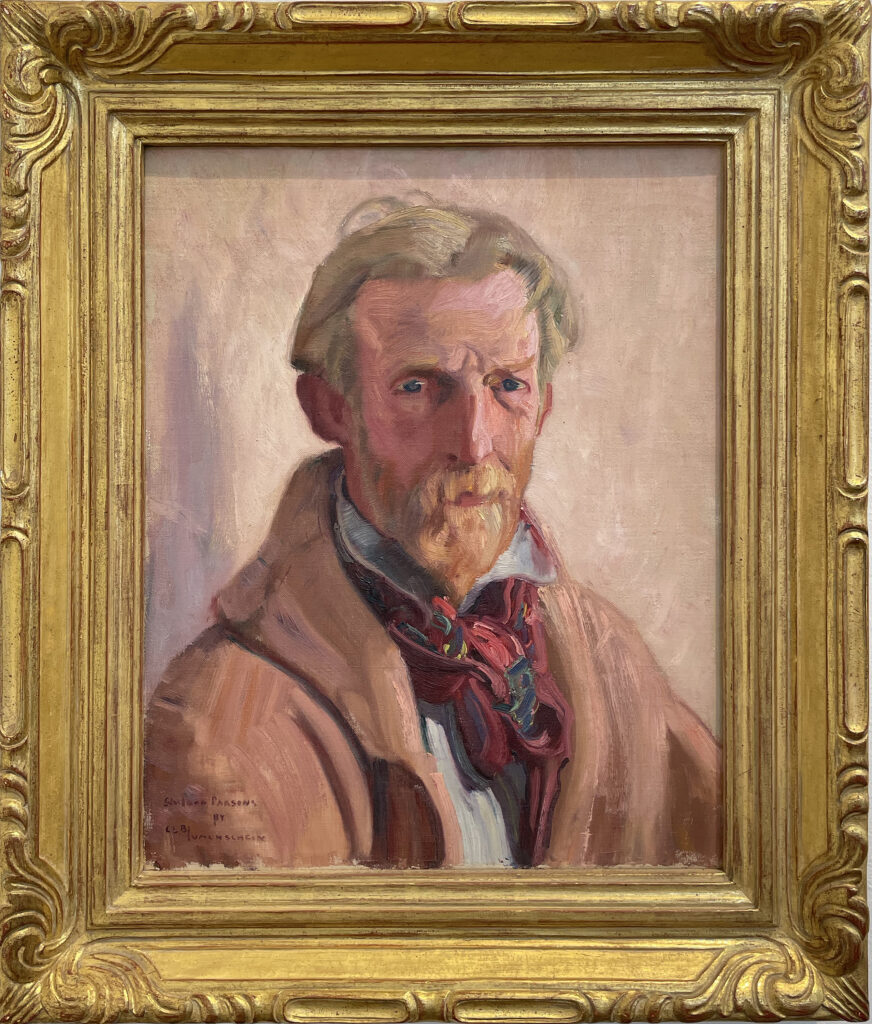 Portrait of Sheldon Parsons by Ernest L. Blumenschein