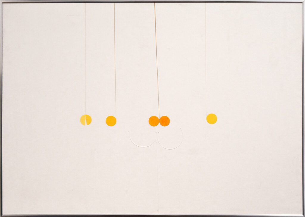 abstract minimalist painting by Robert c ellis