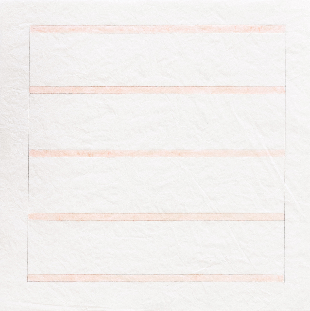 abstract minimalist grid painting by Agnes Martin