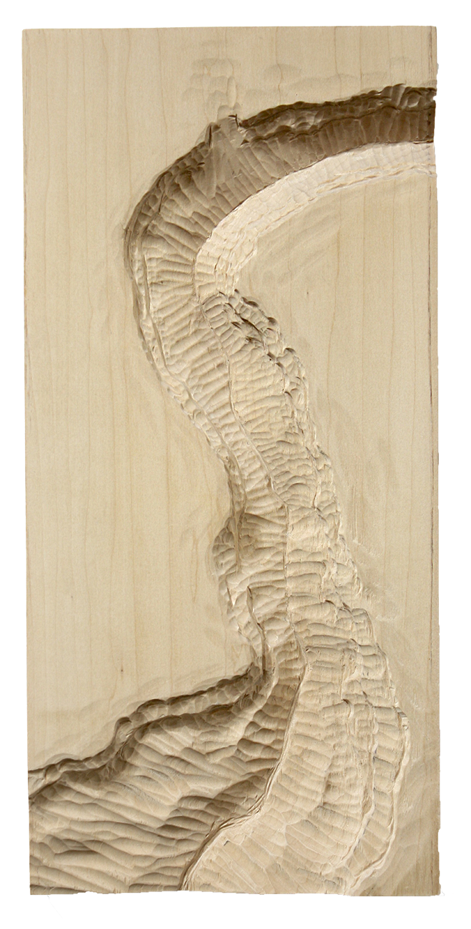figurative wood carving sculpture by Dean Pulver