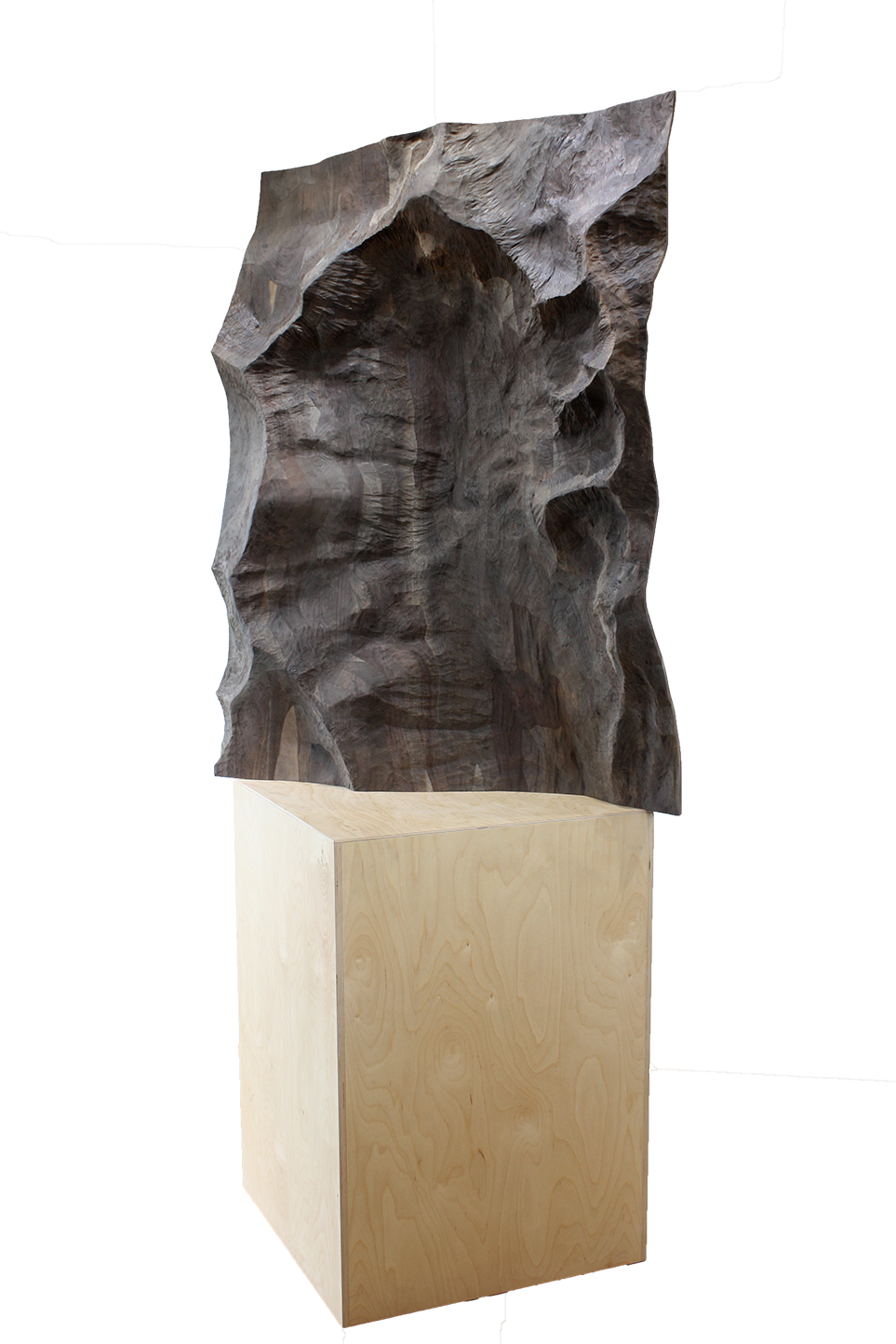 figurative wood sculpture by Dean Pulver